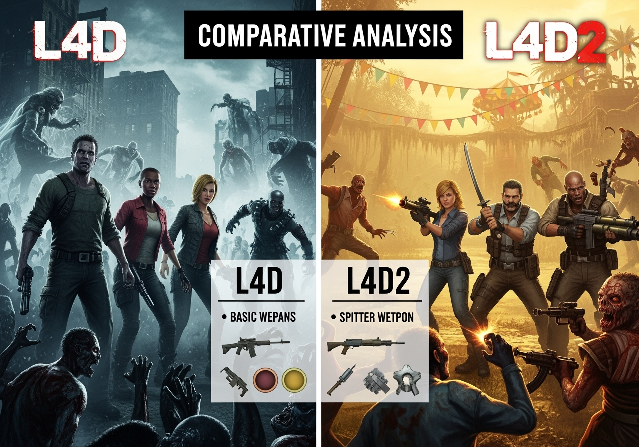 L4D vs L4D2 | Comparative Analysis