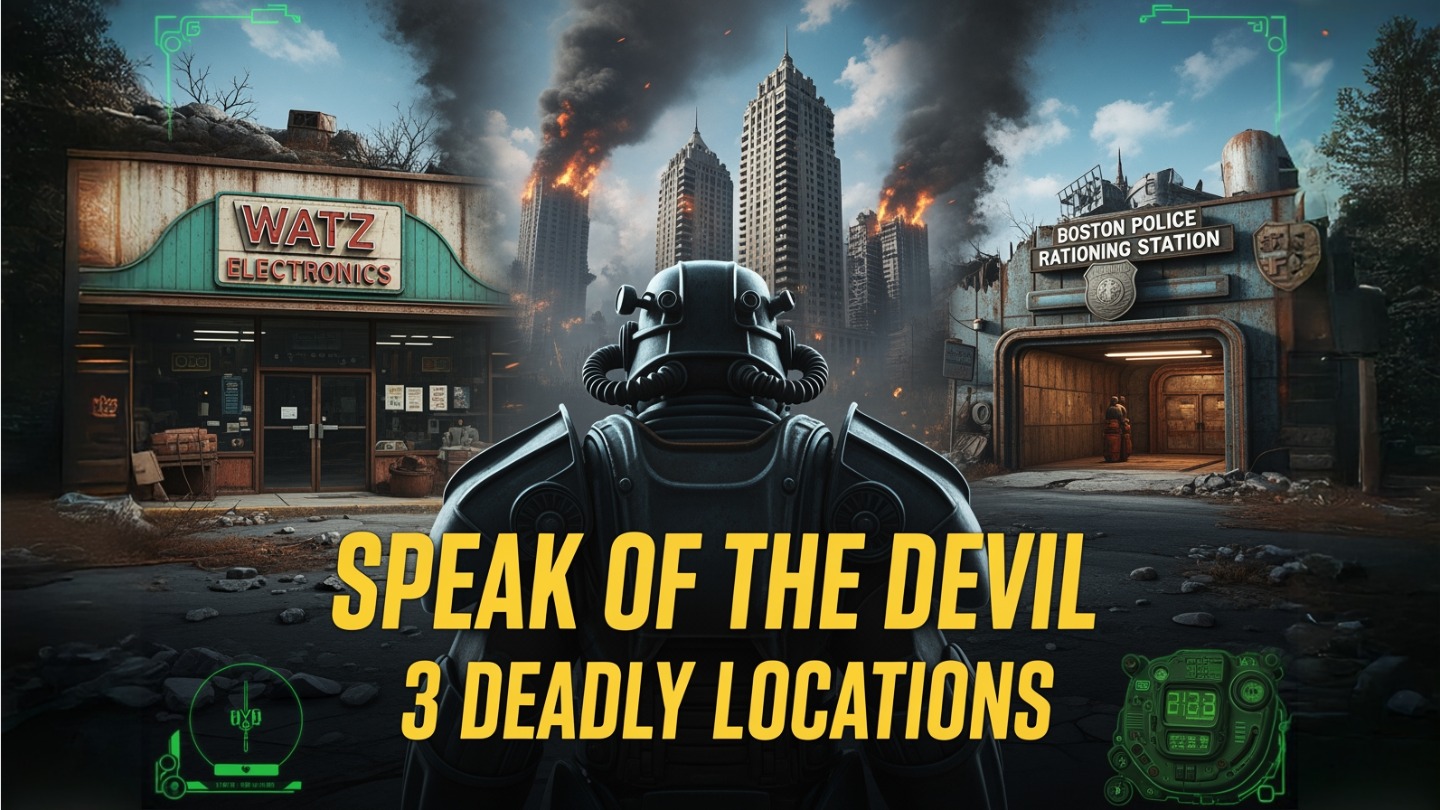 Fallout 4 Deep Dive: The Speak of the Devil Quest & Its Three Deadliest Locations