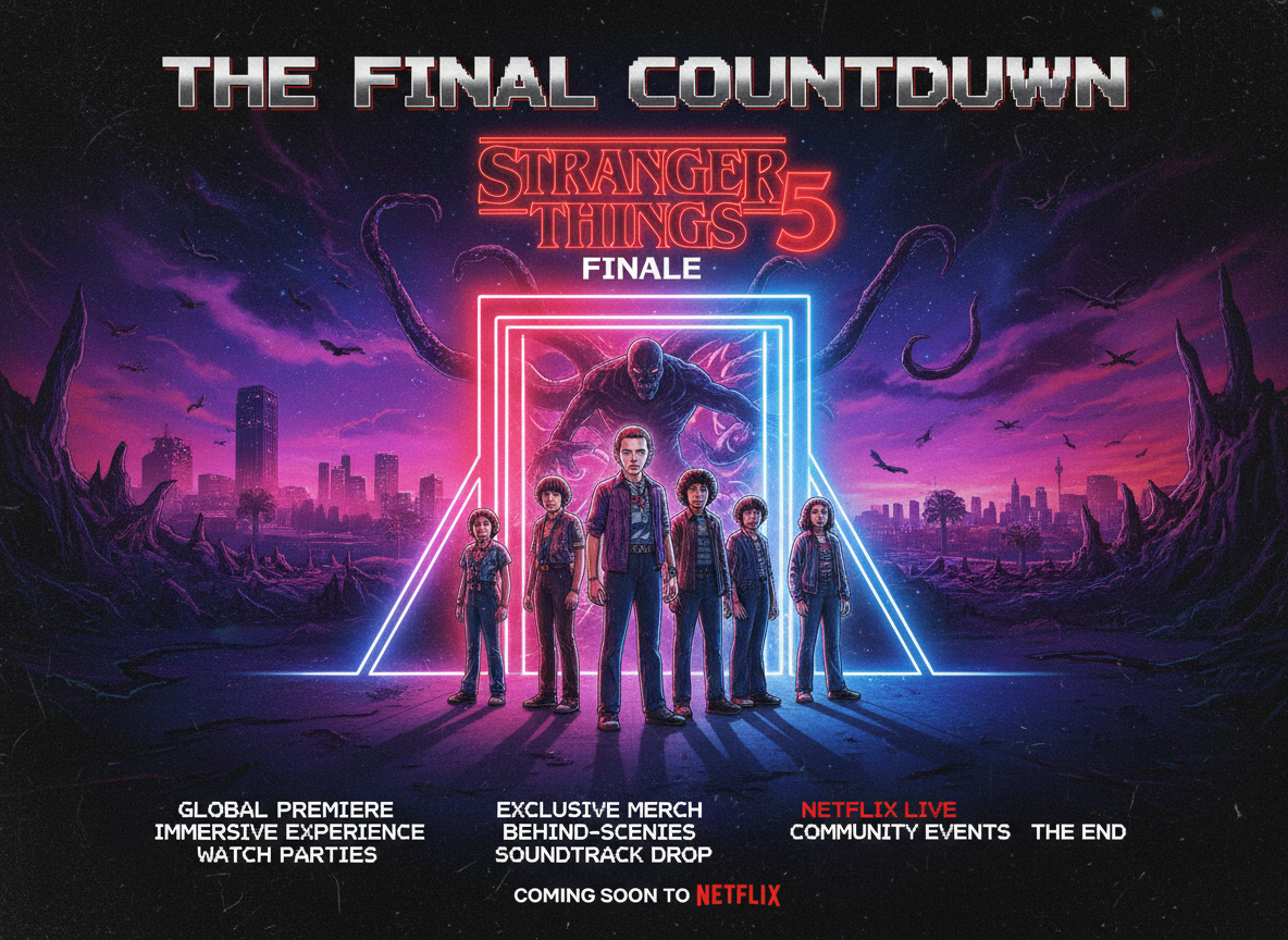 Where to Watch Stranger Things S5 & Finale Events