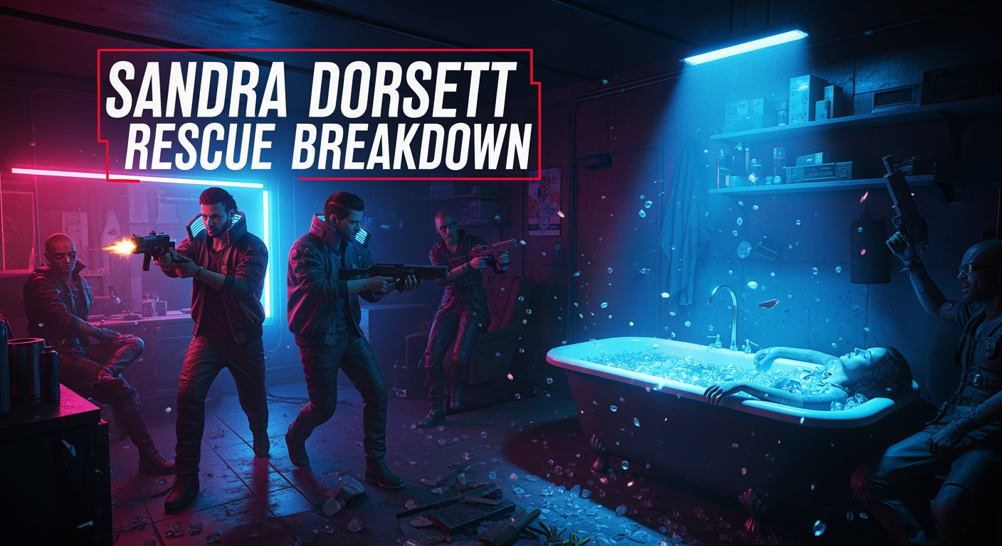 CyberPunk 2077: The Sandra Dorsett Rescue Explained