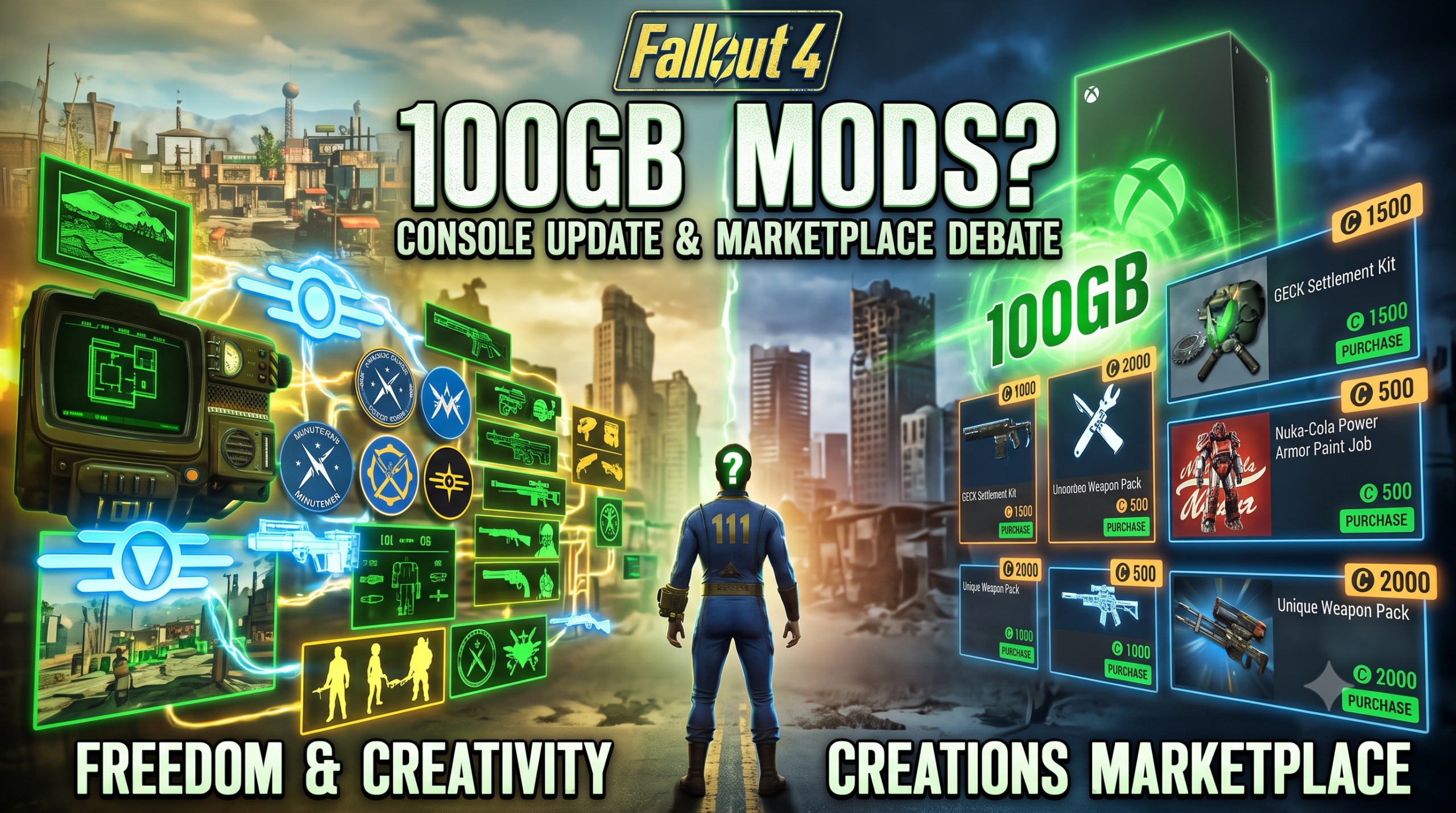 Fallout 4 Just Got a Massive Console Modding Upgrade
